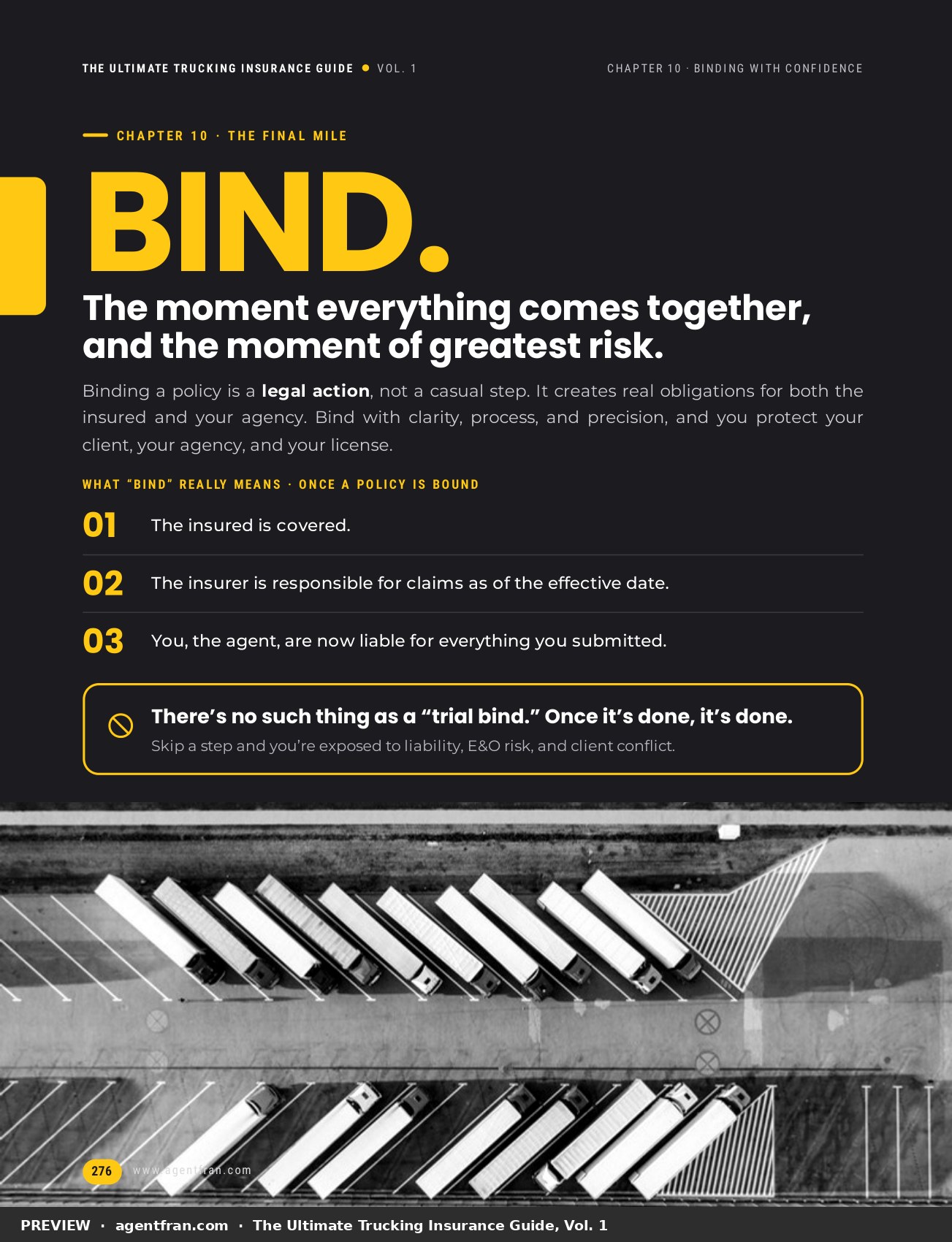 Chapter 10: Bind, the moment everything comes together